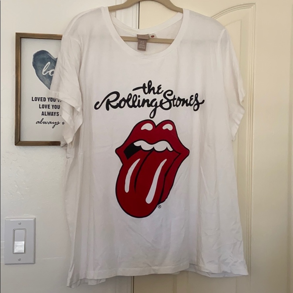 The Rolling Stones H&M Top 3x